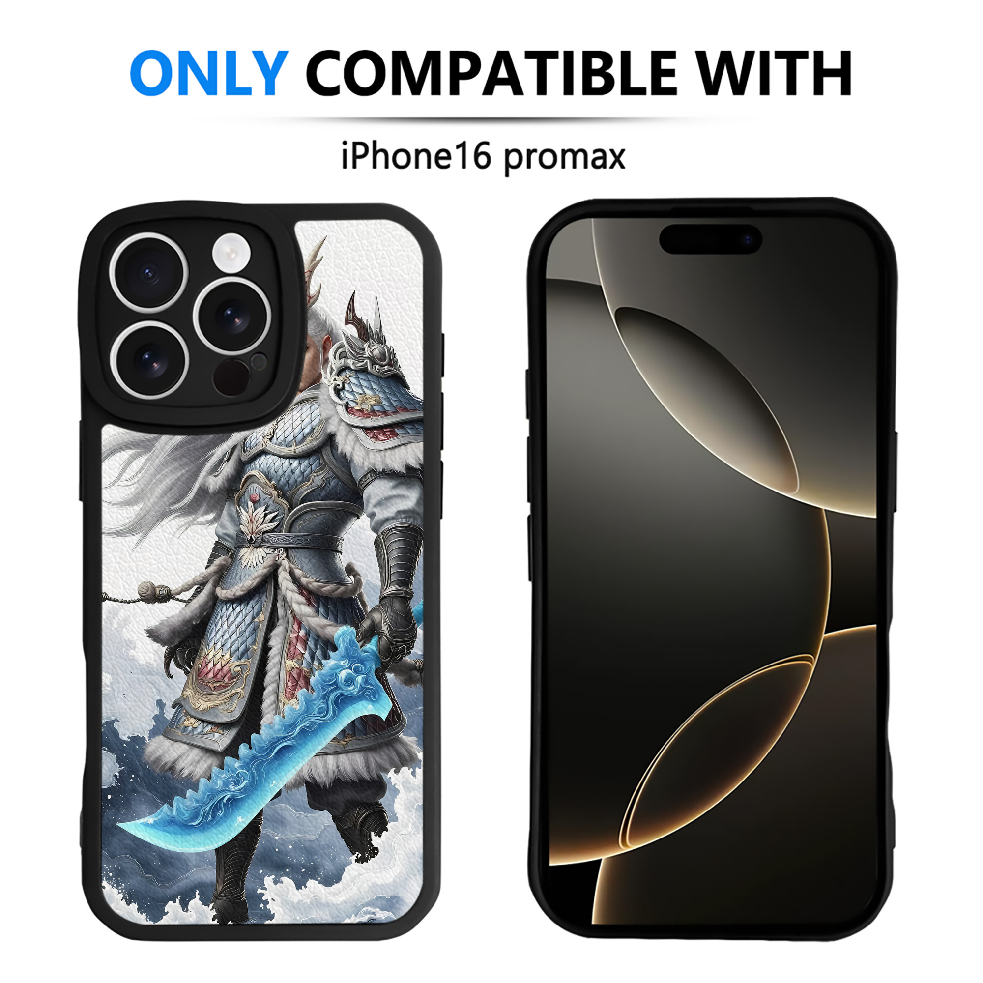 （画像用） Ne Zha 2 ナタ 魔童の大暴れ 【iPhone 16シリーズ対応】シリコンスマホケース（レザー調） 材質：シリコン